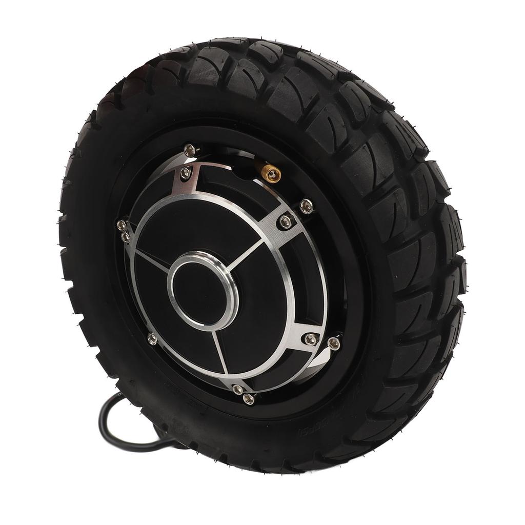10-дюймовый мотор-колесо 36 В - 60 В 500 Вт - 1200 Вт Водонепроницаемый IPX6 Мотор-колесо с дисковым тормозом для электрического картинга, трицикла
