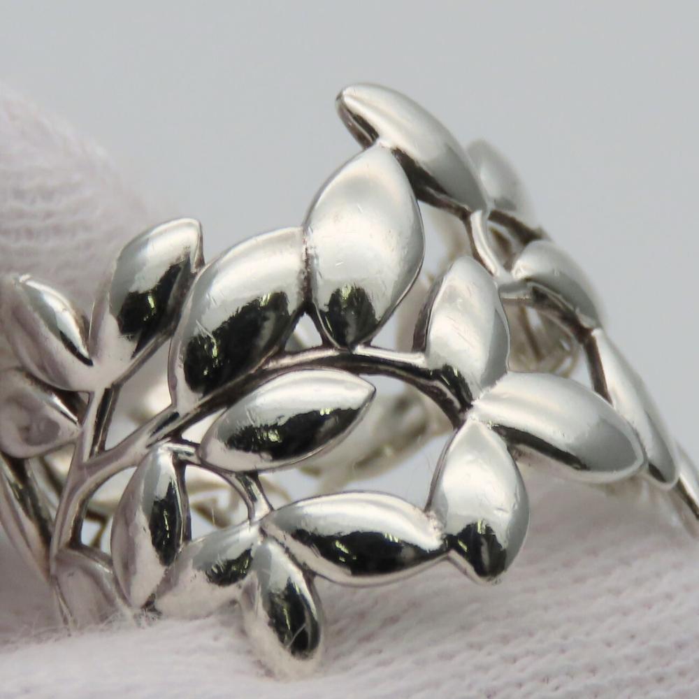 Used TIFFANY&Co. Ring Olive leaf EU#49 Silver925 4.9g Silver Paloma Picasso