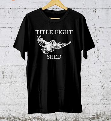 Футболка Title Fight Shed, Футболка рок-группы Title Fight, Музыкальный мерч, Унисекс футболка