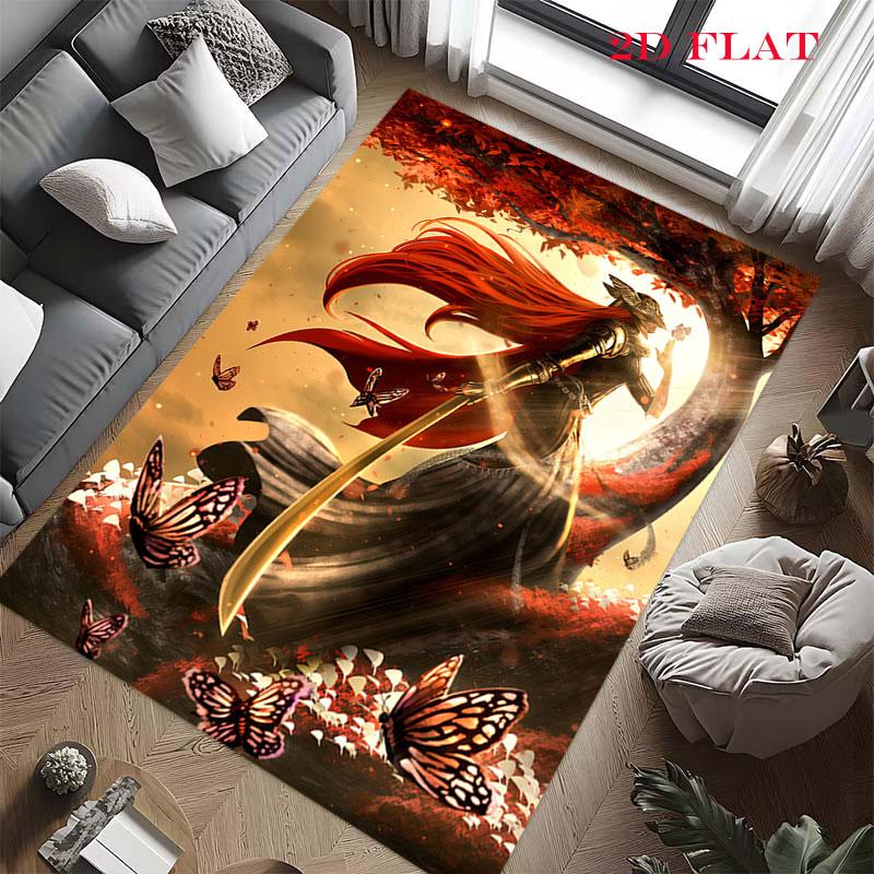 Malenia Blade Carpet Rug for Living Room Bedroom Home Sofa Decoration,Kids play Nonslip Floor Mat