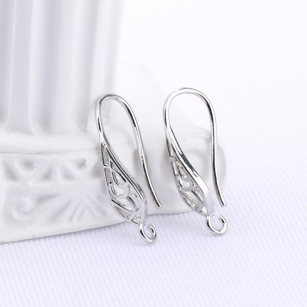 Minimalist Fashion Retention Ear Hook DIY Accessories With Zircon And Pearl Earrings For Women