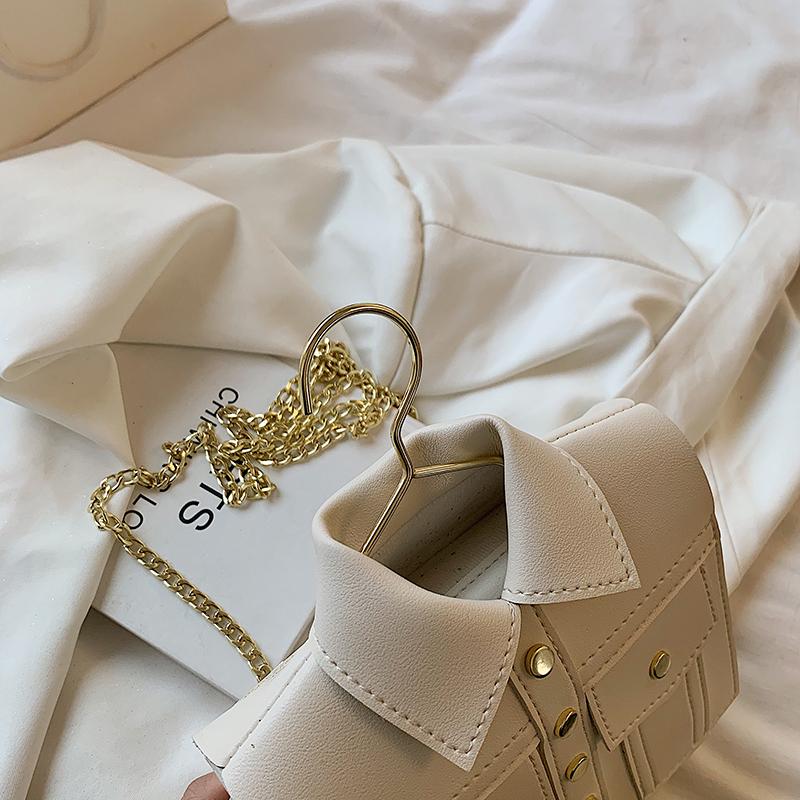 Luxury Jacket Shoulder Bag for Women PU Crossbody Bags Cute Purse and Handbag Designer Chain Crossbody Bag