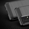Carbon Case Flexible Cover For Samsung Galaxy A53 5G Black