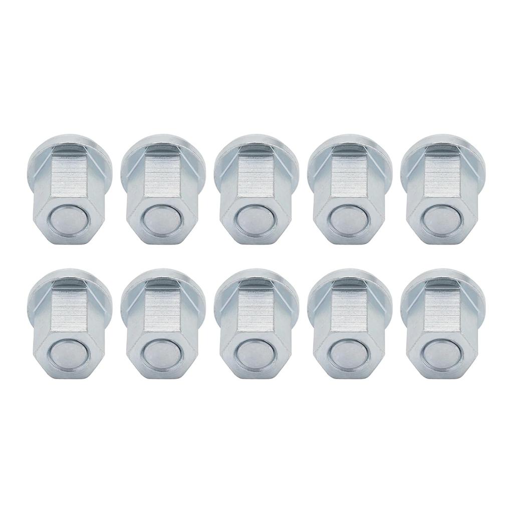 Group 31 Battery Stainless Steel Closed Nut For Standard 3/8" Stud 6015-010 10PCS