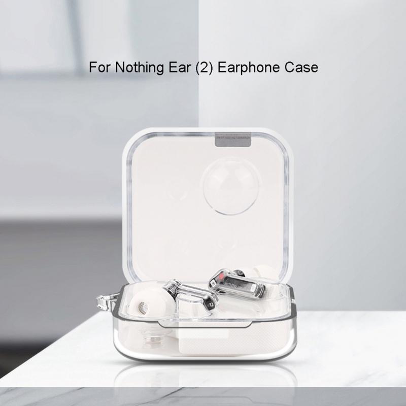 Совместимо для Nothing Ear (2) Чехол для наушников Противоударный Защитный рукав от царапин Моющийся Корпус Пылезащитный-Чехол