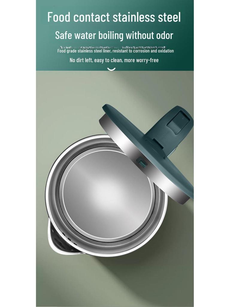 Умный электрический чайник объемом 2 л с изоляцией, автоматическим отключением и контролем температуры