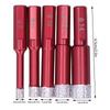 5Pcs Diamond Drill Bit Triangle Shank Dry Wet Drilling Tool Set Kit for Granite Ceramic