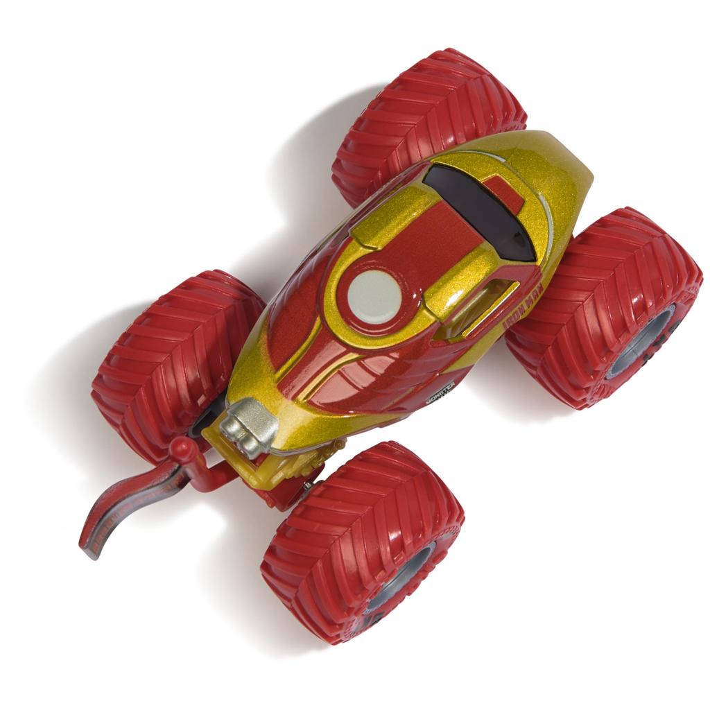 Monster Jam, Official Marvel Iron Man Monster Truck, Die Cast Vehicle, 1:64 Scale, Superhero Kids Toys, for Boys Ages 3+