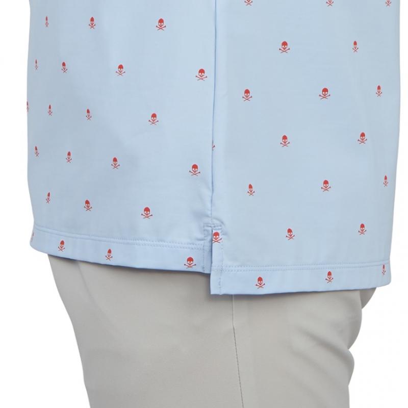 Galleria G Fore Golf Wear Мужская футболка с воротником и коротким рукавом G4mS23k361a Sky