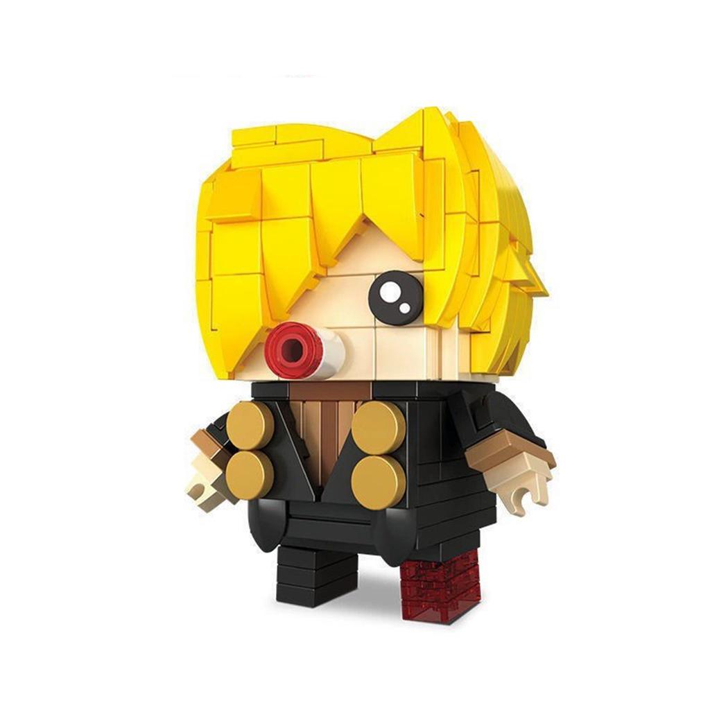 Anime Movie Character Bricks Chopper Ace KAIDO Nami Building Blocks Set Toys For Children Adults Gifts Bricks Assemble