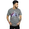 Disney Mens Frozen 2 Distressed Group T-Shirt