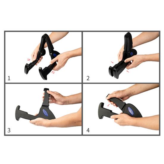 Подставка для гитары Складная подставка для электрогитары Портативная А-образная подставка для акустической гитары для бас-гитары укулеле банджо