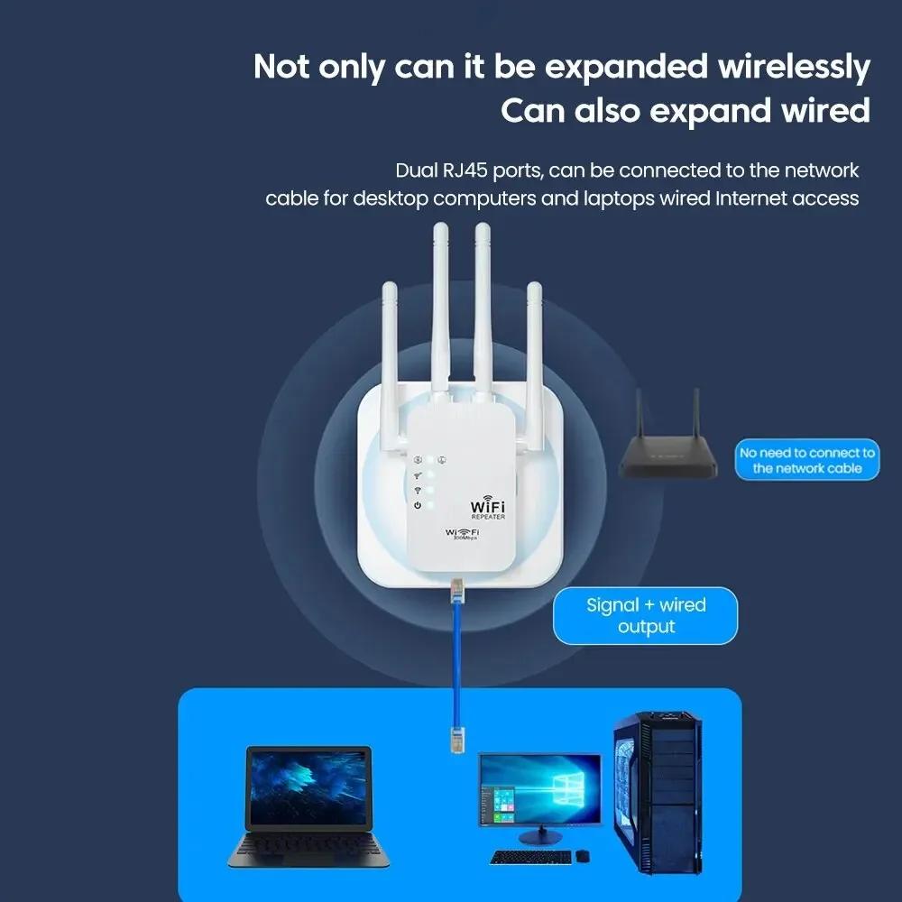 WALRAM 300 Мбит/с WiFi Репитер 80211N 2.4G Усилитель Сигнала Беспроводной Расширитель Дальнего Действия Усилитель
