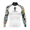 Mens Long Sleeve Rash Guard Quick Dry UPF 50 Surfing Wetsuit Diving Swimming Water Sports