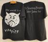 Винтажная футболка Smashing Pumpkins Infinite Sadness Vampire Band XL 1996 года ПЕРЕПЕЧАТКА