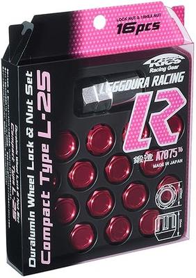 KYO-EI KIL16U LEGGDURA RACING Компактный тип Набор стопорных гаек M12xP1.5 Синий, 16 штук