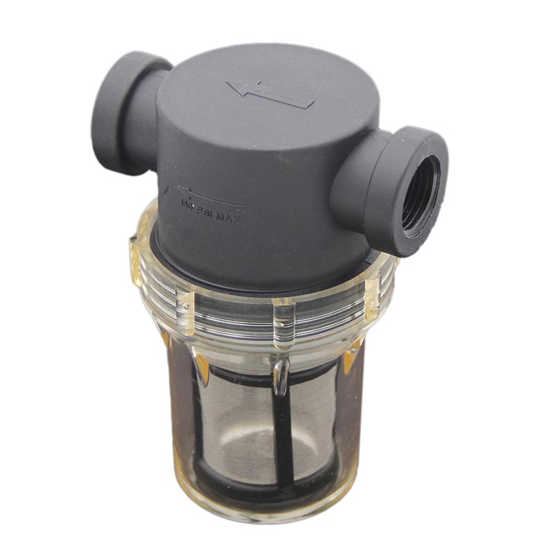 Inline Filter for Home Brewing 150 micron 100 mesh Water & Beer Filtering