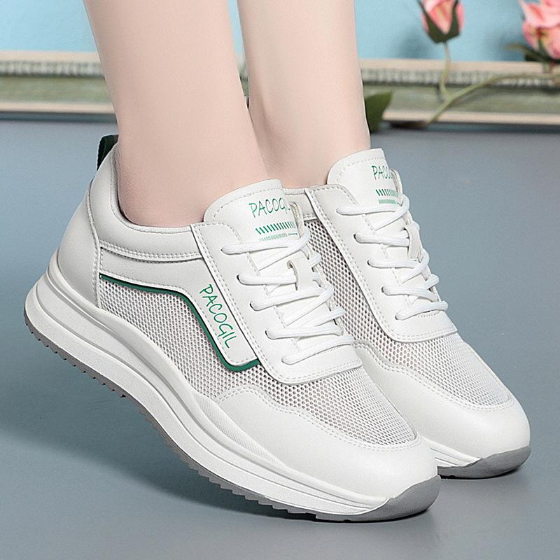 Casual sports shoes women's summer 2026 new running shoes mesh breathable soft-soled mother shoes lightweight running shoes