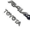 Эмблема на переднюю решетку и наклейки на задние фонари для Toyota RAV4 2016-2019