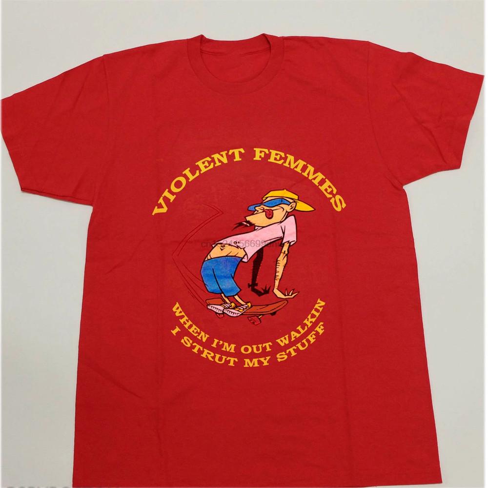 Violent Femmes Album T-shirt Red Unisex Tee All Sizes JJ4275 Unisex T-Shirt