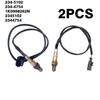 2 шт. Подходят для volkswagen кислородный датчик 234-5102 234-4754 1k0998262n;2345102,2344754