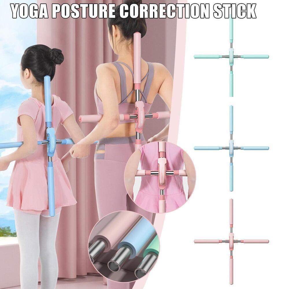 Sticks Cross Open Back Corrector Body Back Posture Corrector Stick Open Shoulder Beauty Yoga Pole
