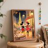 Disney Микки Минни Маус Париж Эйфелева башня Раскраска по номерам Набор для рисования Арт-набор Домашний декор Подарок