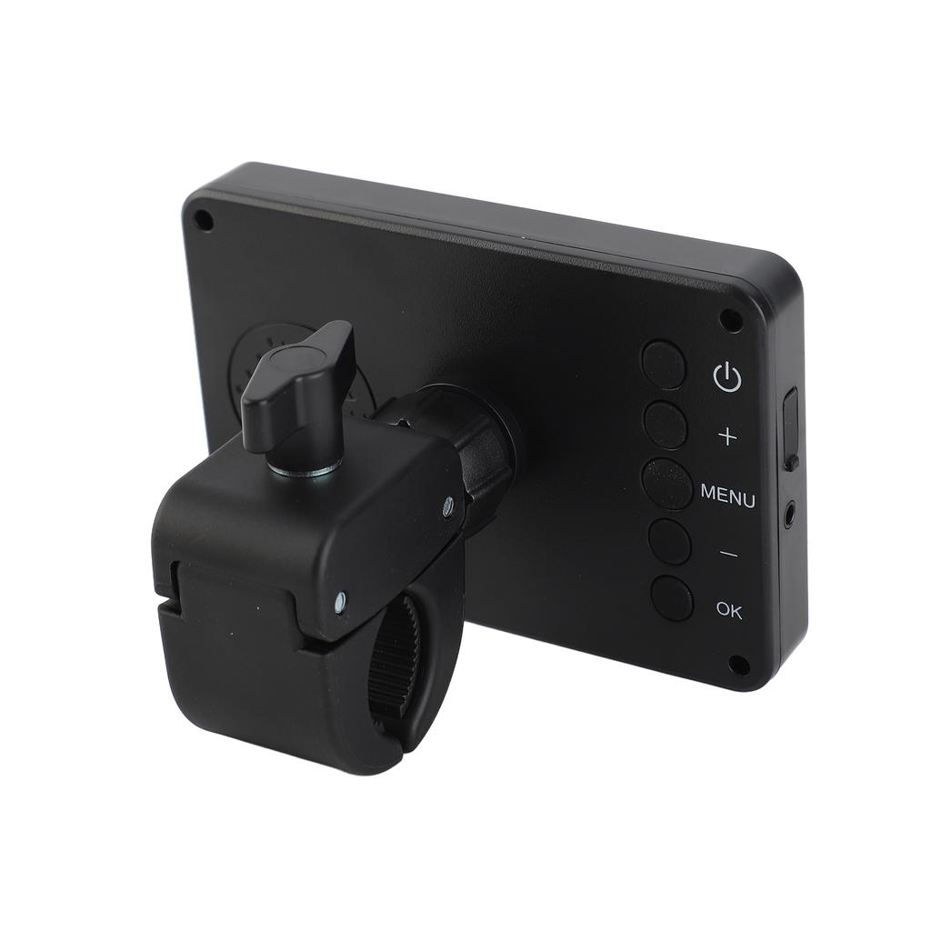 Зеркало на руль велосипеда 1080P Камера заднего вида для велосипеда с 4,3-дюймовым дисплеем Угол обзора 110 градусов Вращающийся кронштейн