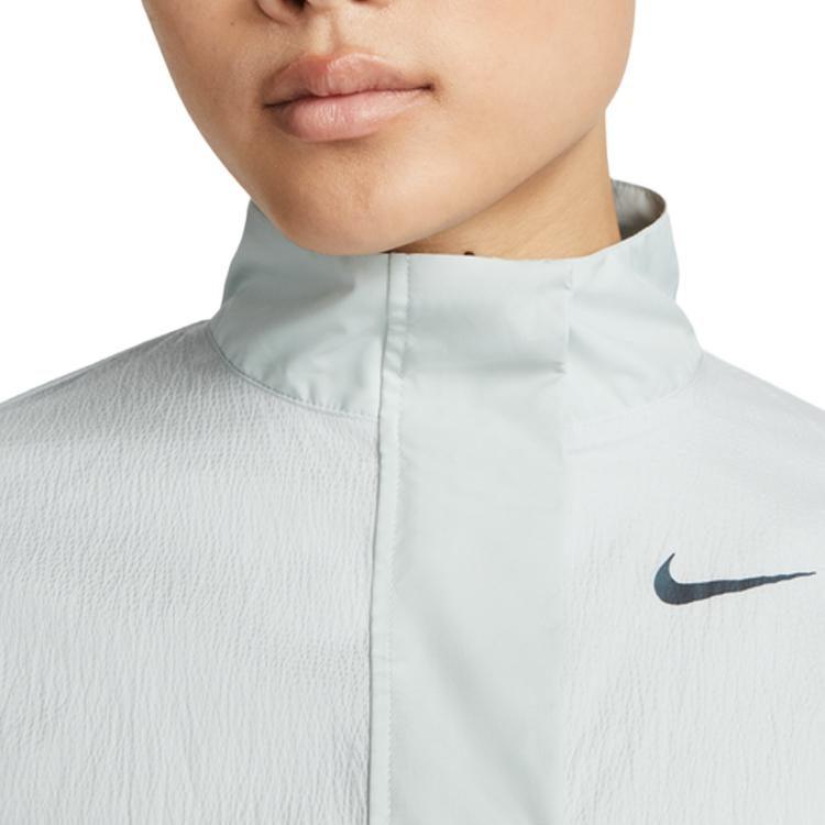 Nike Куртки Женские Светло-серебристый Стойка Умеренный Другое DX0326-034