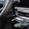 For Kia EV4 2025 2026 Car Tuning Black Car Aluminum Alloy Steering Wheel Column Shift Knob Cover Accessories