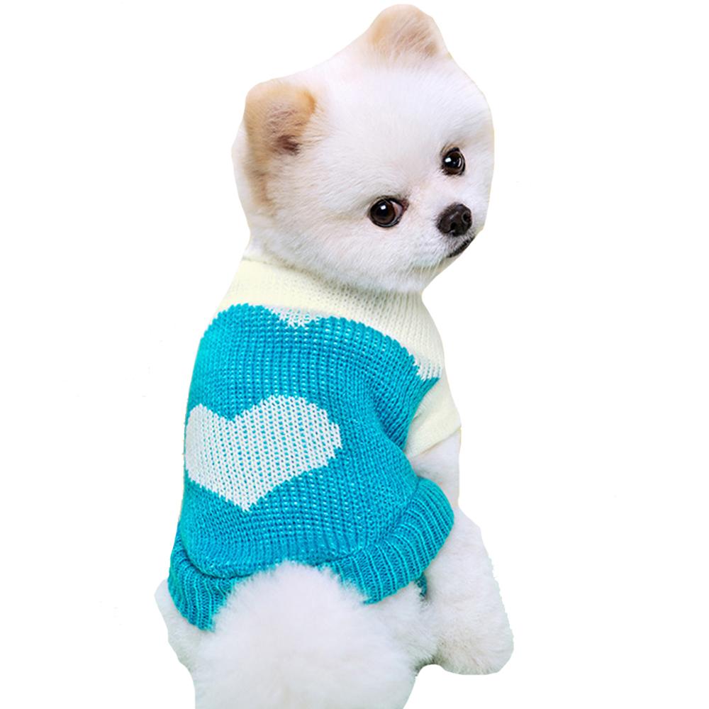 Зимнее пальто для домашних животных Свитера для собак для маленьких средних собак Кошки Щенки Мягкая одежда Теплая водолазка для домашних животных Жилет для чихуахуа Пальто для йорков Тедди-куртка