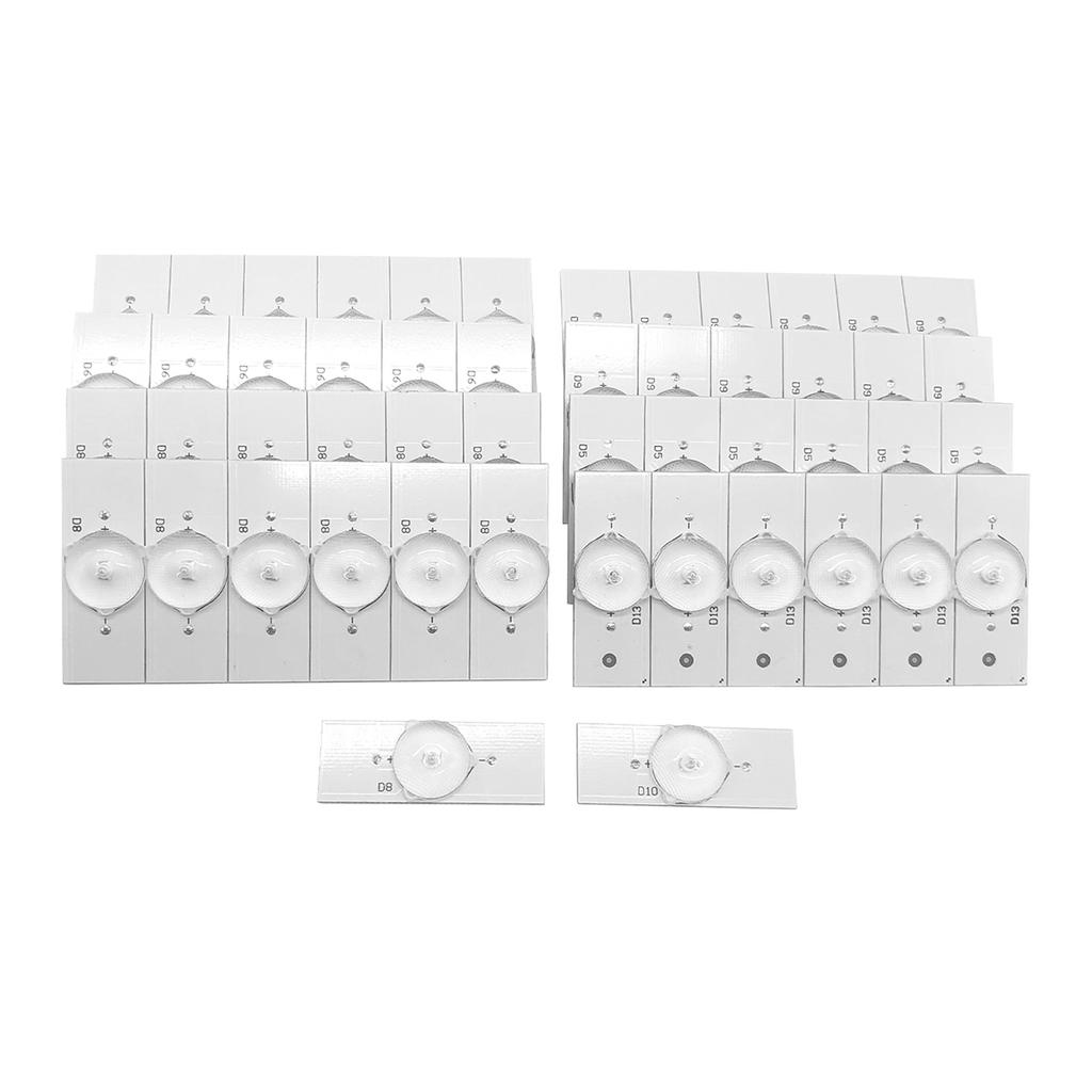 3V SMD лампы с оптическими линзами Fliter для ремонта светодиодных телевизоров 32-65 со светодиодной проволокой 2M