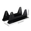 2Pcs Bucket Seat Mounting Bracket Kit Universal L Shape Side Mount Heavy Duty Carbon Fiber Adjustable Race Seat Brackets for car