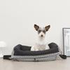 Барабаны pet ikeco сумка, проверка черный, СМ, 1 шт., корейский шампунь для животных