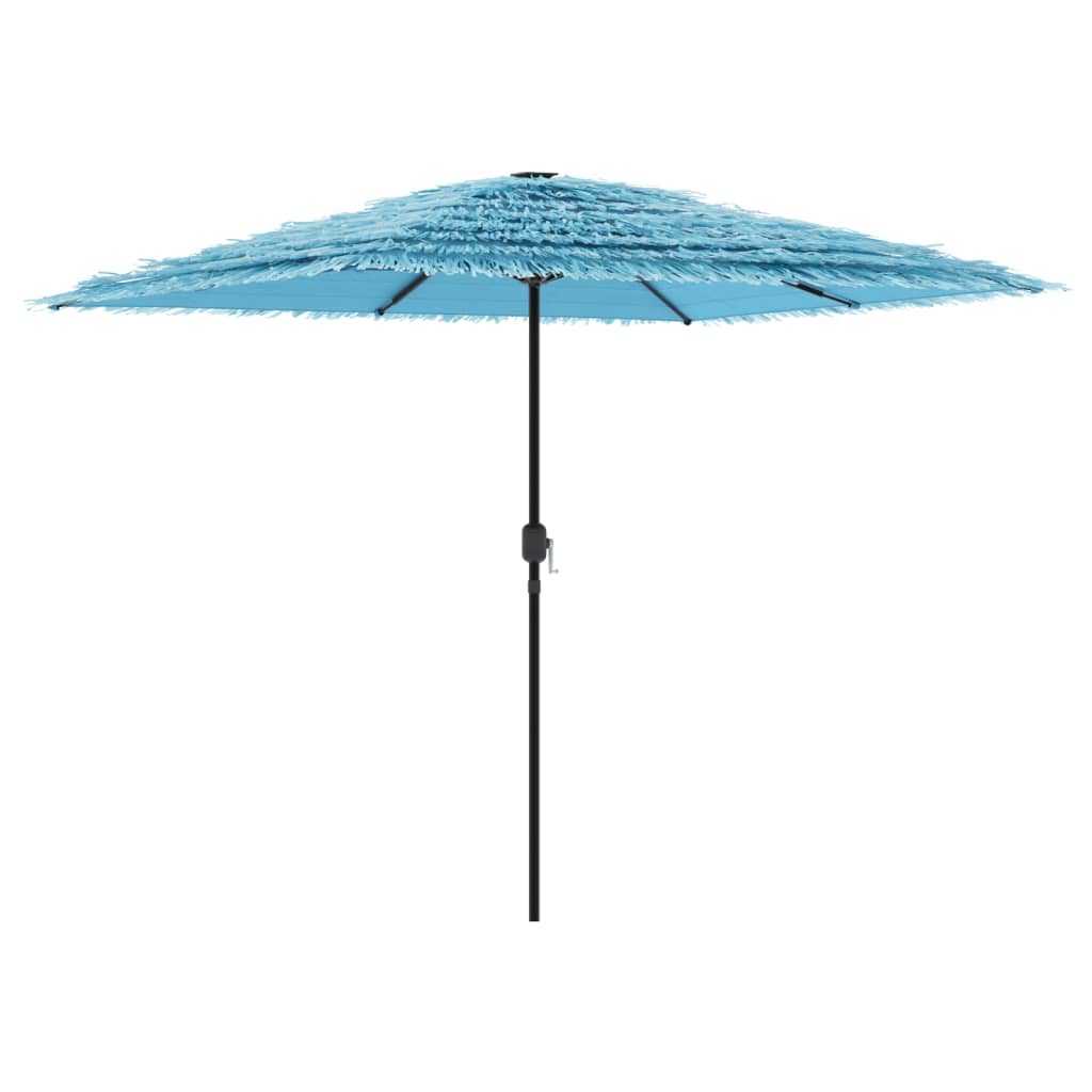 Blue Sun Umbrella with Steel Pole 248 x 248 x 248 cm
