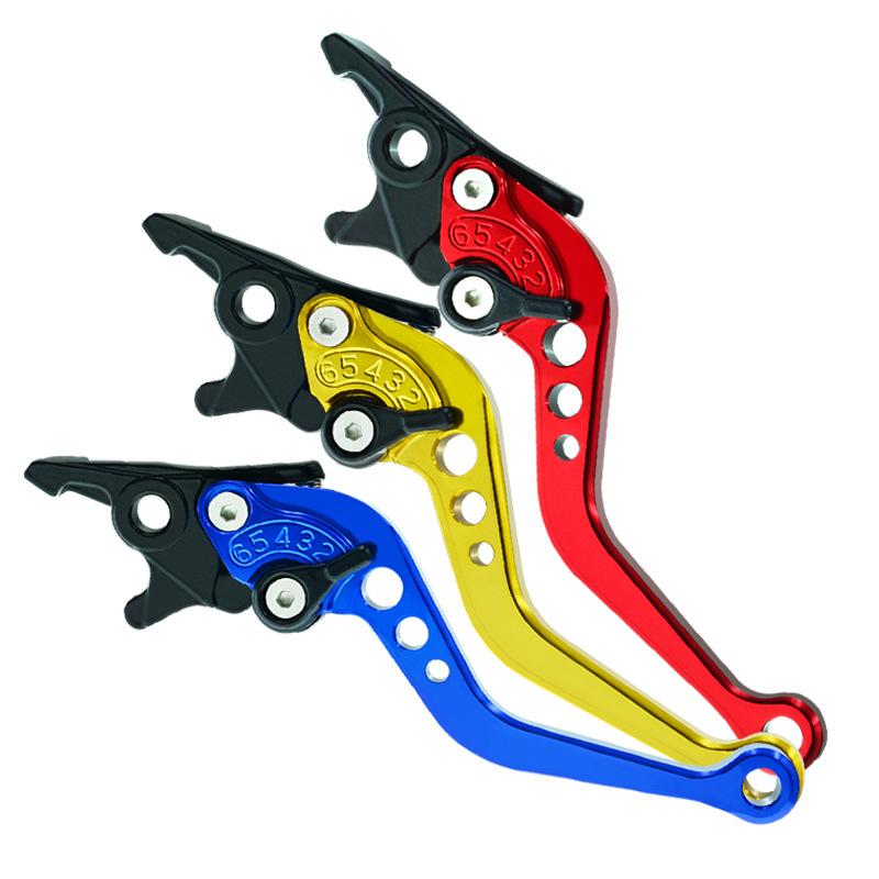 Универсальная рукоятка тормоза мотоцикла с ЧПУ из сплава, регулируемый размер, модификация мотоцикла, сцепление, барабанный тормоз, ручка
