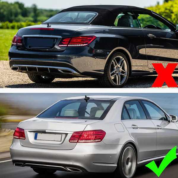 Совместимый правый задний фонарь для Mercedes-Benz E-Class W212 Седан 2013-2016 годов - Деталь 2129060203