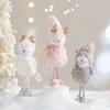Christmas decoration ornament cute snowman ornament scene arrangement props Christmas atmosphere dress up small ornament