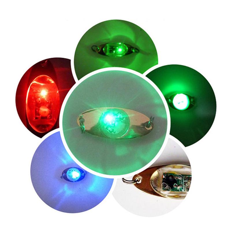 Светодиодная мини-вспышка для рыбы, приманка, лампа, глубокая капля, подводная форма глаза, рыбалка, кальмар