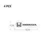 3D Metal Emblem Sticker Car Interior Decoration Decals Accessories For Honda Civic Accord City Fit Mugen Vezel CRV Pilot Odyssey ajv256