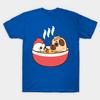 Unisex Fashion TShirt Chicken Noodle Puglie Print TShirt Plus Size S-5XL T-Shirt 100%Cotton Tops O Neck Short Sleeve Tees