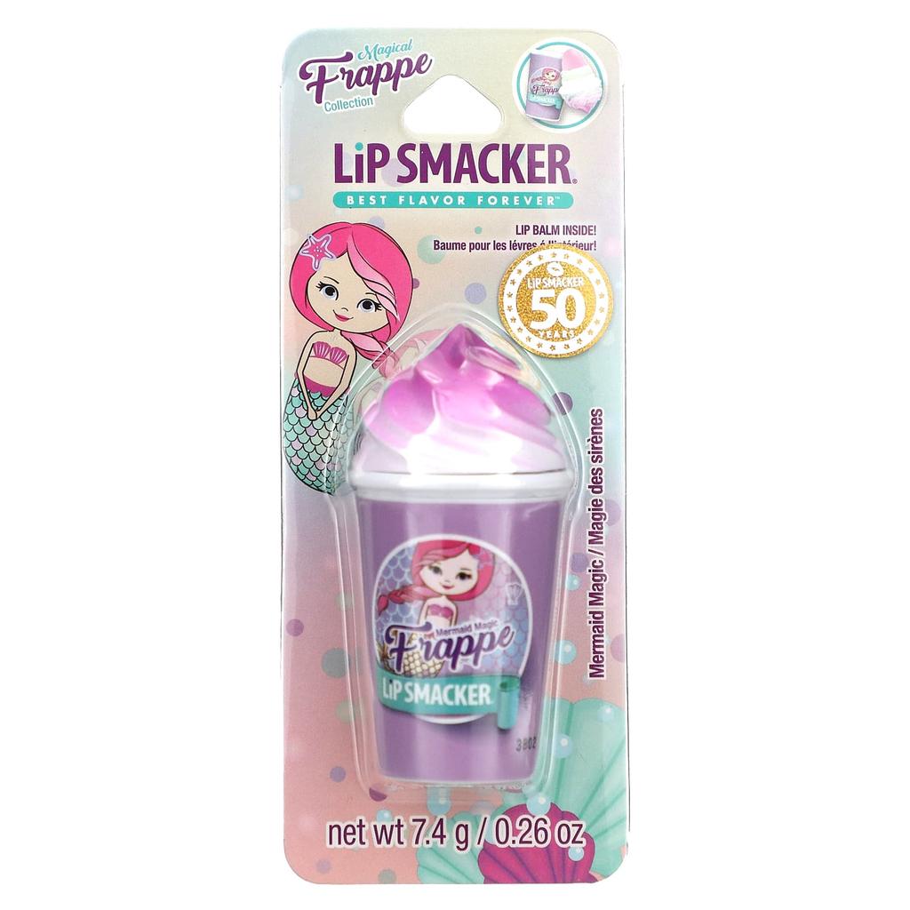 Lip Smacker Magical Frappe Collection, бальзам для губ, Mermaid Magic, 7,4 г (0,26 унции)