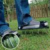 Garden Yard Lawn Aerator Shoes, Free-Installation Grass Aerator Lawn Tool for Grass, Lawn, Garden, Patio,Nail Length 4.5 Cm