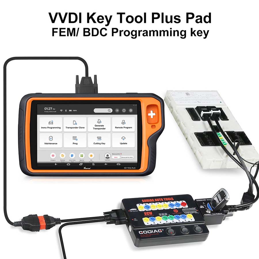 GODIAG FEM B Test Platform For BMW Programming Support All Key Lost Work with Lonsdor Autel VVDI2 CGDI ACDP
