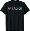 Paradise Tie Dye Awesome Vintage Inspired Streetwear T-Shirt
