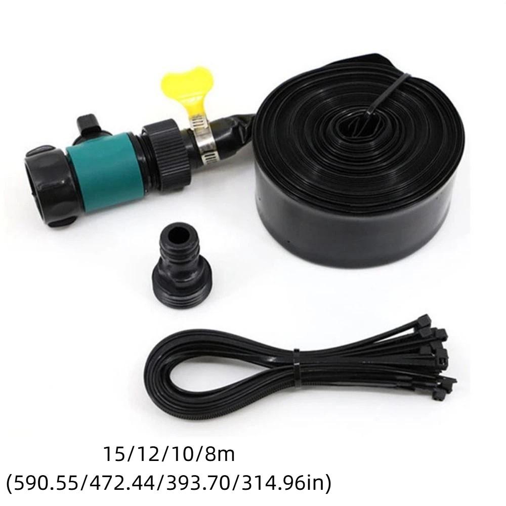 8/10/12/15m Trampoline Sprinkler Drip Irrigation Lawn Sprinkler Water Ring Outdoor Use