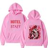 Hazbin Hotels Alastor Theme Hoody Hooded Shirt Sweatshirts for Men Men's Hoodies New & Graphic Essentials Hoodie Sweatshirt