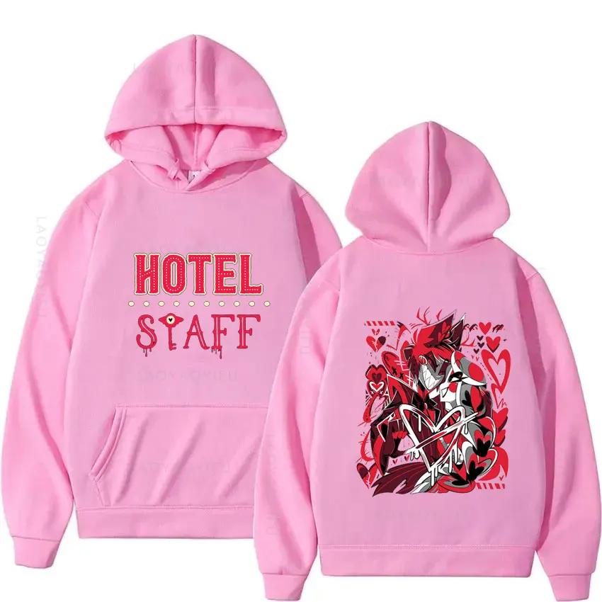 Hazbin Hotels Alastor Theme Hoody Hooded Shirt Sweatshirts for Men Men's Hoodies New & Graphic Essentials Hoodie Sweatshirt