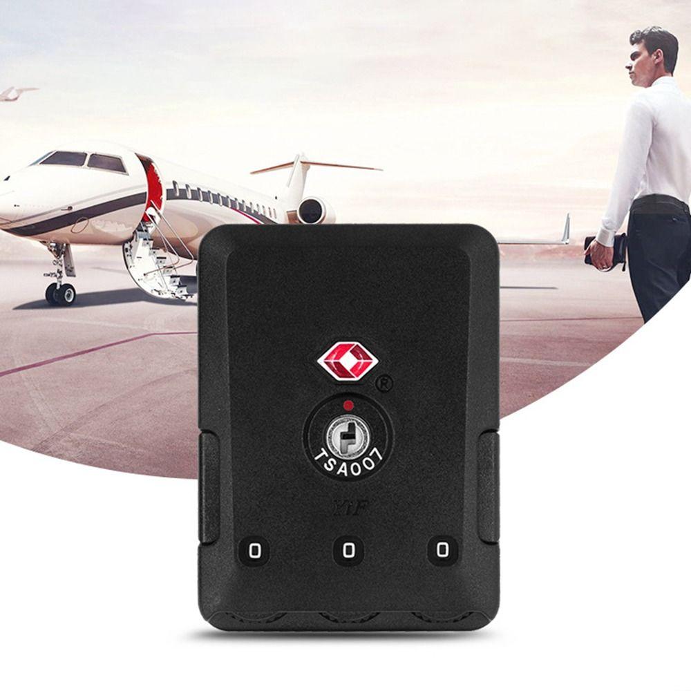 TSA 3-значный кодовый замок Инструмент безопасности Шкафчик Шкафчик Аксессуары для багажа