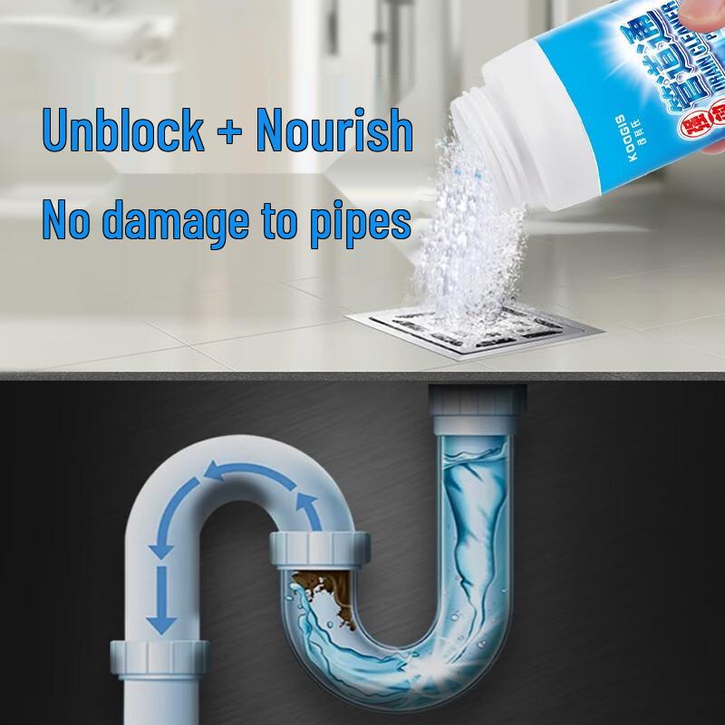 KOOGIS Мощный порошок для удаления засоров в трубах